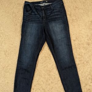 Old Navy Women's Dark Blue Skinny Jeans
